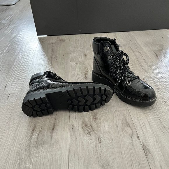 Aldo Black Patent Leather Booties - Picture 6 of 6